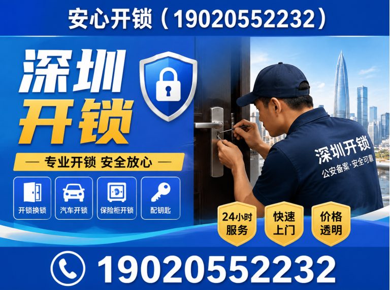 盐田区公安备案开锁展示图